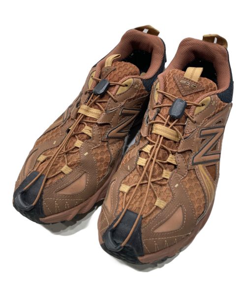 NEW BALANCE（ニューバランス）NEW BALANCE (ニューバランス) ML610 ブラウン サイズ:ＵＫ8の古着・服飾アイテム