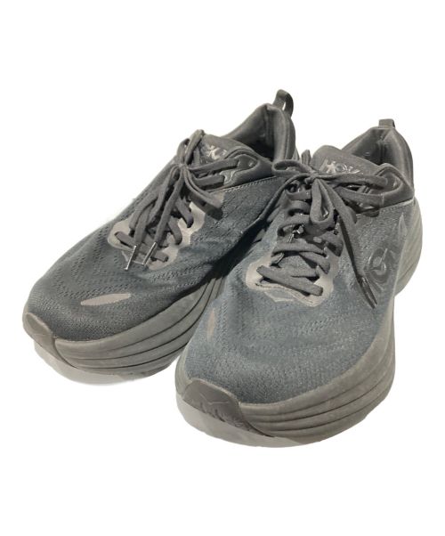 HOKAONEONE（ホカオネオネ）HOKAONEONE (ホカオネオネ) BONDI 8 WIDE ボンダイ 8 ワイド ブラック サイズ:27の古着・服飾アイテム