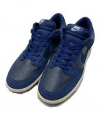 NIKEナイキ）の古着「Dunk Low (ダンクロー）」｜ネイビー