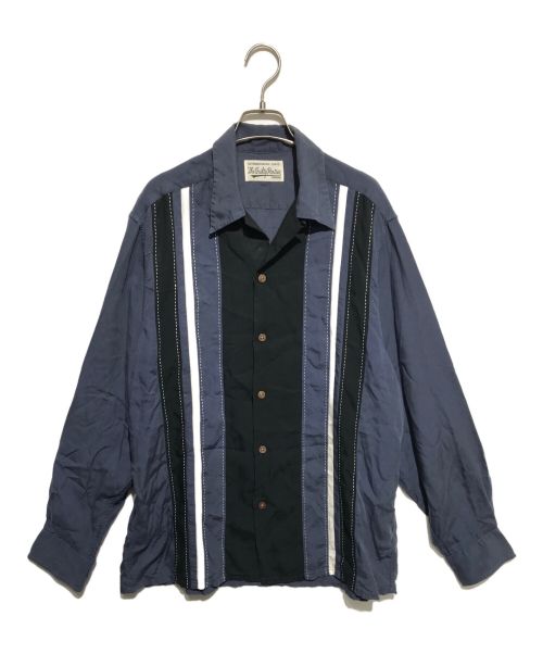 WACKO MARIA（ワコマリア）WACKO MARIA (ワコマリア) 50's SHIRT Type-1 ネイビー サイズ:Lの古着・服飾アイテム