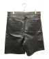 stussy (ステューシー) BIG OL' SHORT LEATHER ブラック サイズ:36：40000円