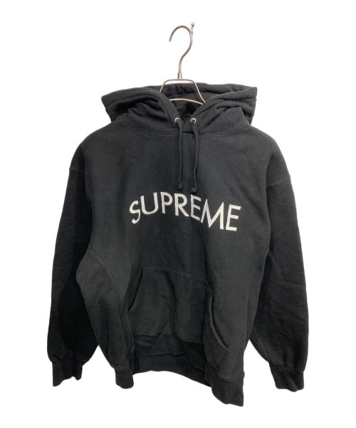 SUPREME（シュプリーム）SUPREME (シュプリーム) Capital Hooded Sweatshirt（カピタル　フーデッド　スウェットシャツ） ブラック サイズ:Mの古着・服飾アイテム