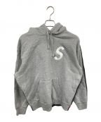 SUPREMEシュプリーム）の古着「S Logo Hooded sweatshirt(Sロゴ フーデッドスウェットシャツ )」｜グレー