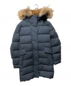 Pyrenexピレネックス）の古着「GRENOBLE FUR DOWN JACKET」｜ネイビー