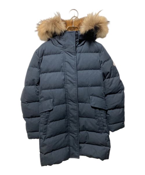 Pyrenex（ピレネックス）Pyrenex (ピレネックス) GRENOBLE FUR DOWN JACKET ネイビー サイズ:38の古着・服飾アイテム