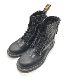 Dr.Martens（ドクターマーチン）の古着「1460 ゴシックアメリカーナ 8 ホール ブーツ」｜ブラック