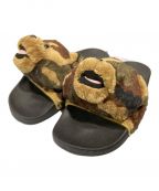 adidasアディダス）の古着「JS Adilette Jeremy Scott Teddy Camo」｜ブラウン