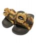 adidas（アディダス）の古着「JS Adilette Jeremy Scott Teddy Camo」｜ブラウン