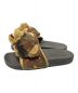 adidas (アディダス) JS Adilette Jeremy Scott Teddy Camo ブラウン サイズ:27.5：7000円