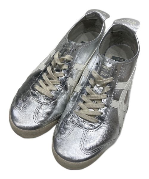 Onitsuka Tiger（オニツカタイガー）Onitsuka Tiger (オニツカタイガー) MEXICO 66 シルバー サイズ:26.5cmの古着・服飾アイテム