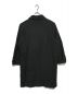 NONNOTTE (ノノット) SPLIT RAGLAN OVERCOAT DEEP BLACK ブラック サイズ:5：35000円