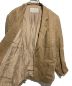 中古・古着 TODAYFUL (トゥデイフル) Boyfriend Linen Jacke ブラウン サイズ:36 未使用品：18000円