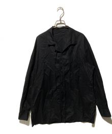 Yohji Yamamoto pour homme（ヨウジヤマモト プールオム）の古着「シャツ」｜ブラック