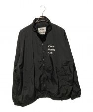 CHAOS FISHING CLUB (カオスフィッシングクラブ) LOGO ART JACKET/ロゴアートジャケット ブラック サイズ:XL