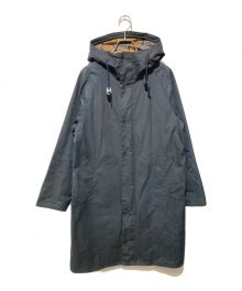 Barbour（バブアー）の古着「HOODED HUNTING COAT/フーデッドハンティングコーｔ」｜ネイビー