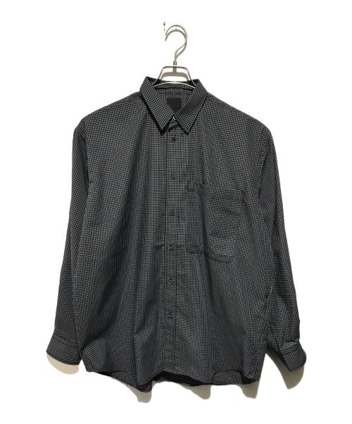 DAIWA PIER39（ダイワ ピア39）DAIWA PIER39 (ダイワ ピア39) TECH REGULAR COLLAR SHIRT L/S GRAPH PLAID シャツ ホワイト×ブラック サイズ:Mの古着・服飾アイテム