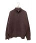 YOKE（ヨーク）の古着「HALF ZIP PULLOVER SWEATER ニット」｜ブラウン