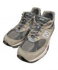 NEW BALANCE (ニューバランス) M991GL ローカットスニーカー グレー サイズ:UK8 1/2