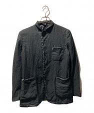 BLACK COMME des GARCONS (ブラック コムデギャルソン) テーラードジャケット ブラック サイズ:M