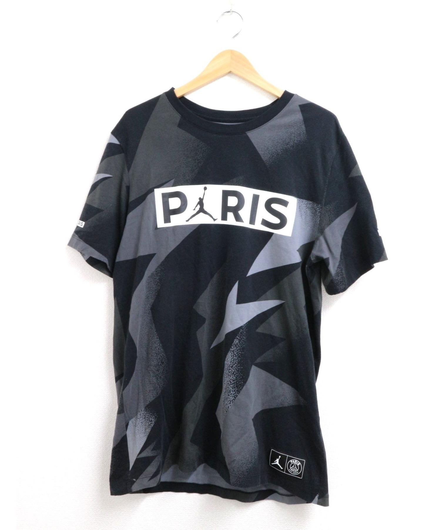 中古 古着通販 Nike ナイキ プリントtシャツ ブラック サイズ Size L Jordan Psg ブランド 古着通販 トレファク公式 Trefac Fashion