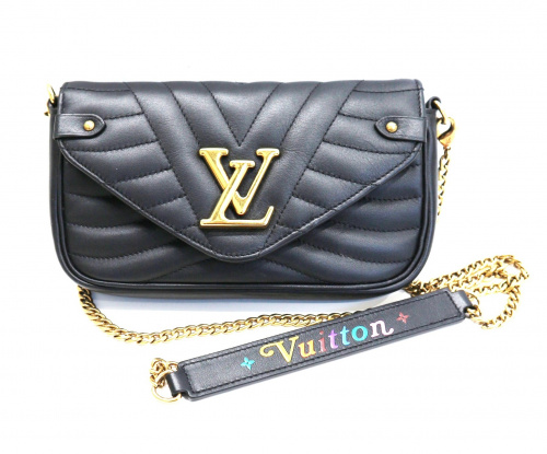 中古 古着通販 Louis Vuitton ルイヴィトン ポシェットチェーン ブラック サイズ M ニューウェーブ ポシェットチェーン ブランド 古着通販 トレファク公式 Trefac Fashion