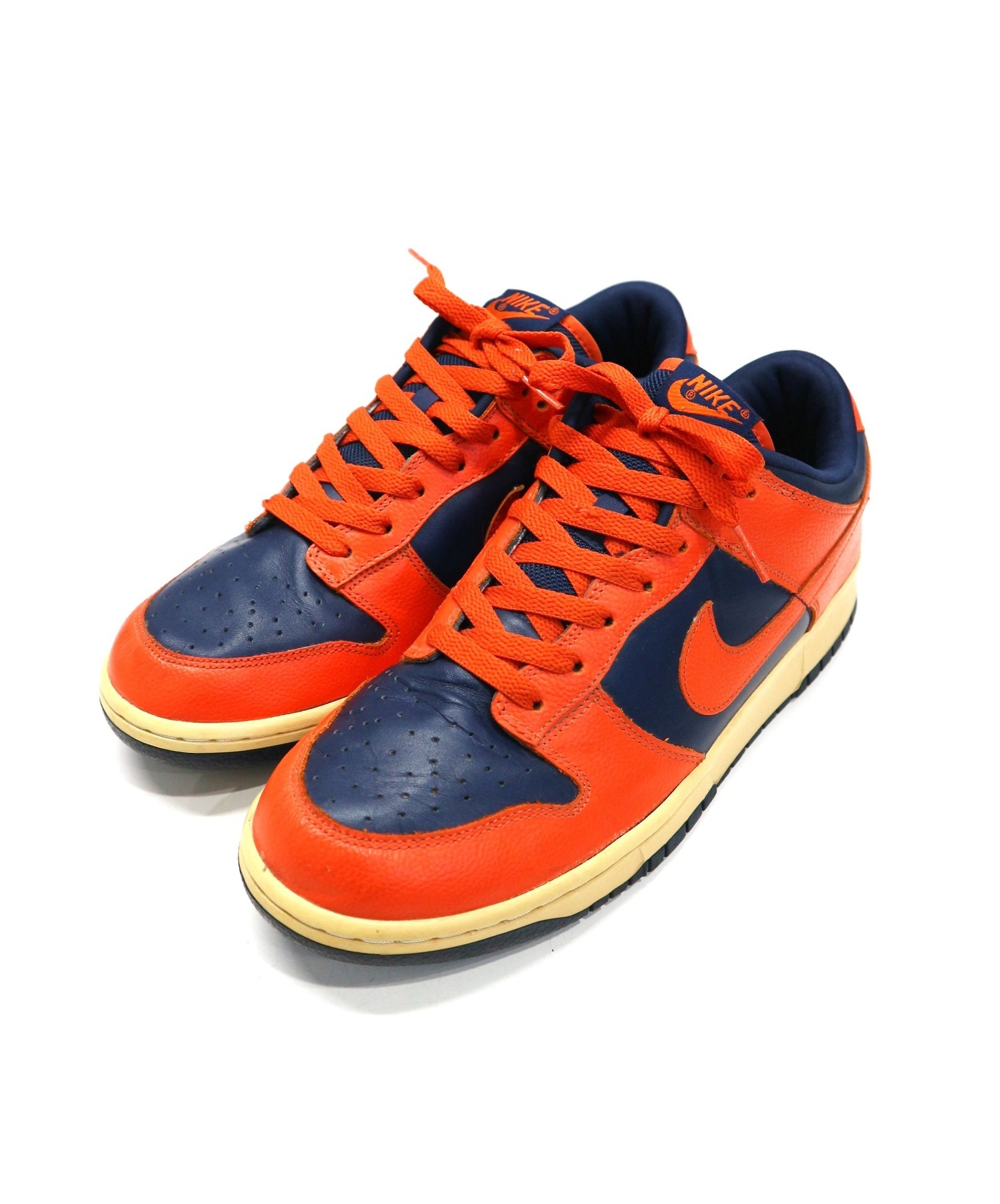 中古 古着通販 Nike ナイキ Dunk Low ダンクロー Obsidian College Orange カレッジオレンジ オブシディアン サイズ 28cm 04年製 シティアタック 裏ダンク 00 S希少レア品 ブランド 古着通販 トレファク公式 Trefac Fashion