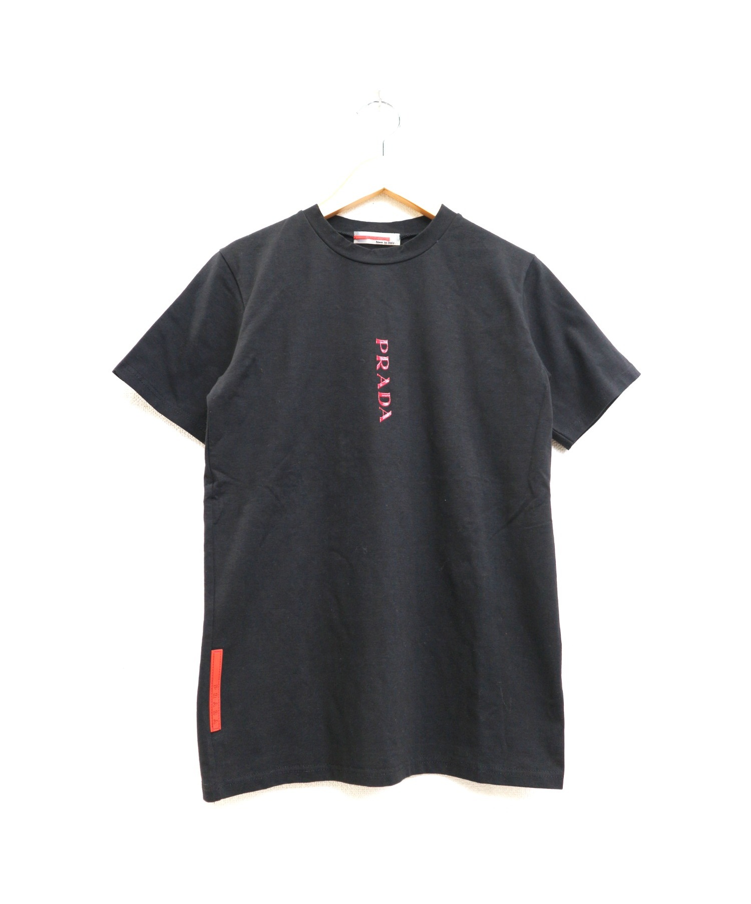 中古 古着通販 Prada Sports プラダスポーツ Old ラバープリントロゴtシャツ ブラック サイズ 無し オールドプラダスポーツ ブランド 古着通販 トレファク公式 Trefac Fashion