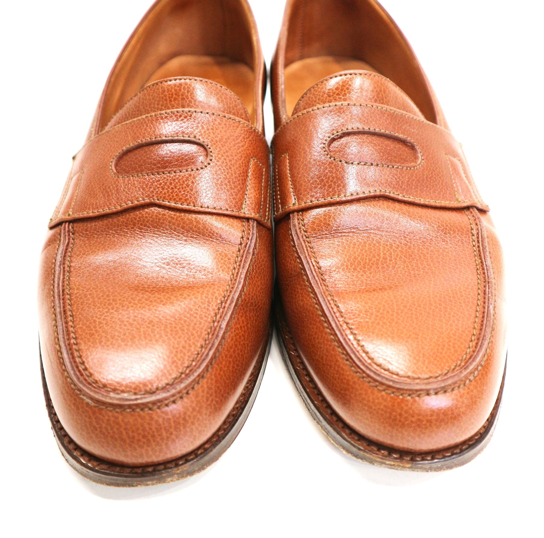 ジョンロブJOHN LOBB ロペス LOPEZ 6.5E コインローファー茶 割引クーポン