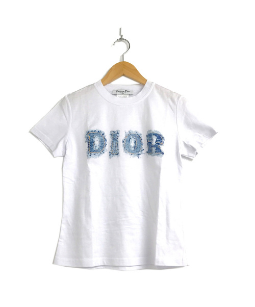 買付品 Christian Dior クリスチャンディオール ロゴ Tシャツ デニム T