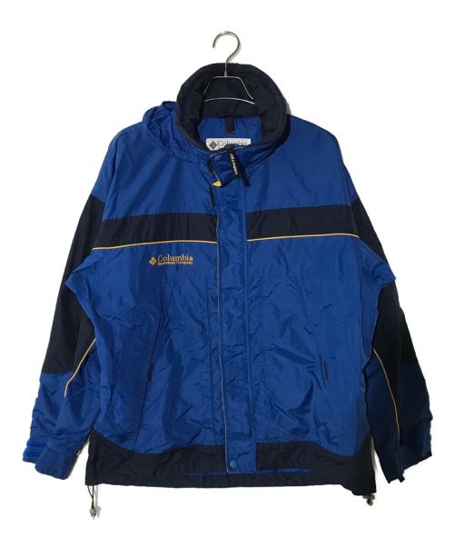 Columbia（コロンビア）Columbia (コロンビア) フーデッドジャケット ブルー サイズ:Lの古着・服飾アイテム