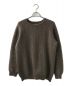 Phlannel（フランネル）の古着「Mohair Silk Cardigan Rib Stitch Sweater」｜ブラウン