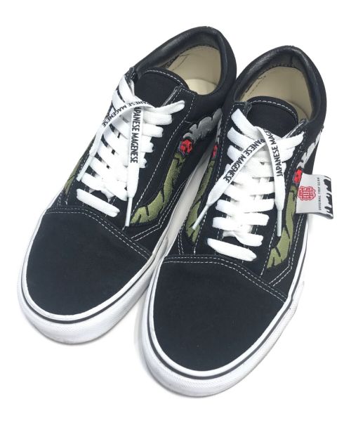 VANS（バンズ）VANS (バンズ) ローカットスニーカー ブラック サイズ:USMen8/USWomen9.5/UK7/26cmの古着・服飾アイテム