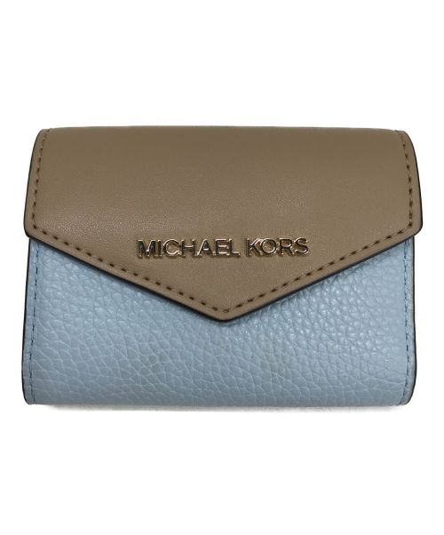 MICHAEL KORS（マイケルコース）MICHAEL KORS (マイケルコース) キーケース スカイブルーの古着・服飾アイテム