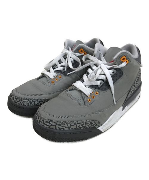 NIKE（ナイキ）NIKE (ナイキ) AIR JORDAN3 Cool Grey サイズ:26cmの古着・服飾アイテム