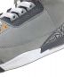 中古・古着 NIKE (ナイキ) AIR JORDAN3 Cool Grey サイズ:26cm：6800円