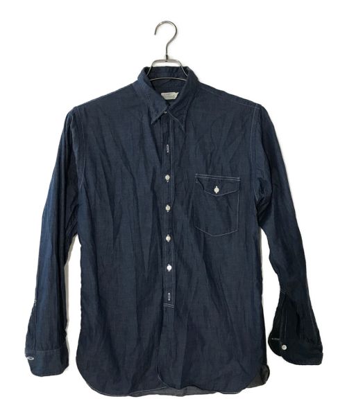 WAREHOUSE（ウエアハウス）WAREHOUSE (ウエアハウス) シャツ ブルー サイズ:40の古着・服飾アイテム