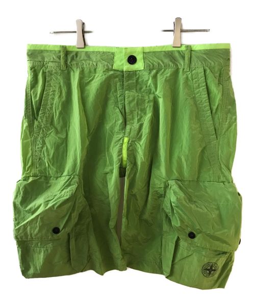 STONE ISLAND（ストーンアイランド）STONE ISLAND (ストーンアイランド) スイム カーゴハーフパンツ / NYLON METAL SWIM SHORT ライトグリーン サイズ:48の古着・服飾アイテム