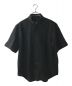 IRENISA（イレニサ）の古着「FLY FRONT SHORT-SLEEVED SHIRT」｜ブラック