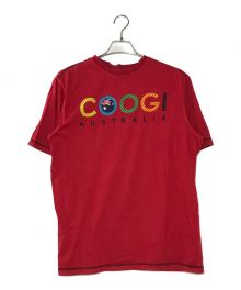 Coogi（クージー）の古着「ロゴTシャツ」｜レッド