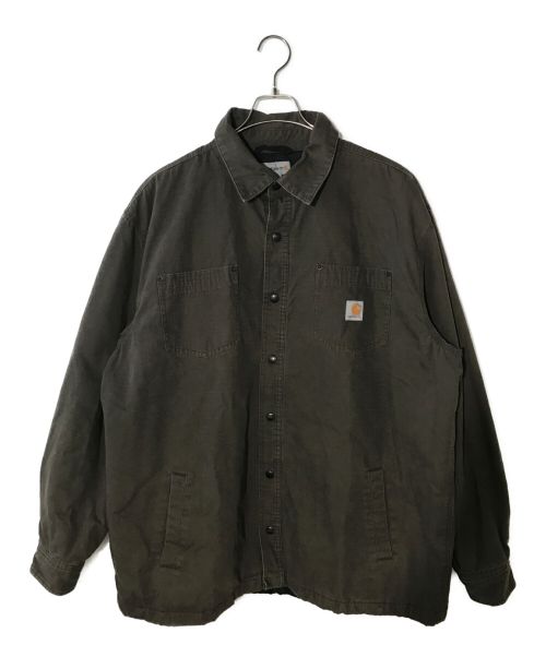 CarHartt（カーハート）CarHartt (カーハート) 中綿ジャケット ブラウン サイズ:XLの古着・服飾アイテム