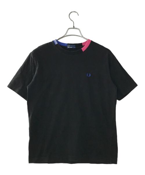 FRED PERRY（フレッドペリー）FRED PERRY (フレッドペリー) 半袖カットソー ブラック サイズ:Ｍの古着・服飾アイテム