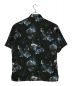 STUDIOUS (ステュディオス) フラワープリントシャツ ブラック サイズ:2：3980円