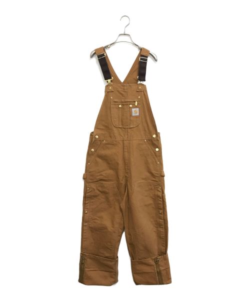 CarHartt（カーハート）CarHartt (カーハート) ダブルニーオーバーオール ブラウン サイズ:表記なしの古着・服飾アイテム