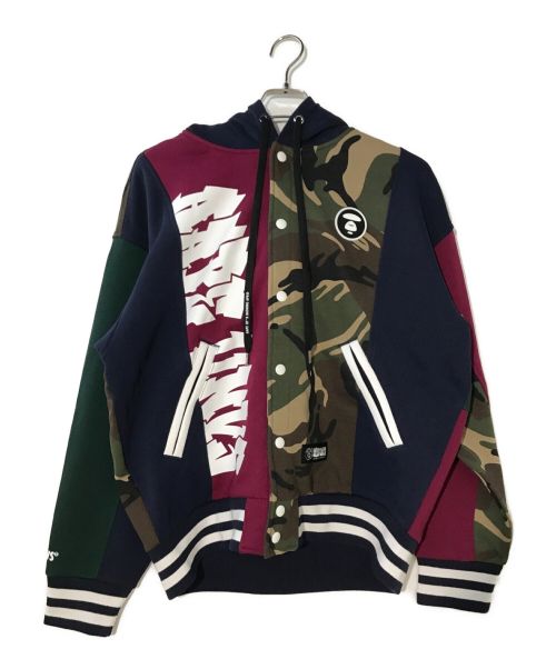 Aape BY A BATHING APE（エーエイプ バイ アベイシングエイプ）AAPE BY A BATHING APE (エーエイプ バイ アベイシングエイプ) Fancy BUTTON HOODIE マルチカラー サイズ:Mの古着・服飾アイテム