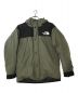 THE NORTH FACE（ザ ノース フェイス）の古着「Mountain Down Jacket マウンテンダウンジャケット」｜カーキ×ブラック