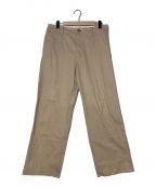 AURALEEオーラリー）の古着「WASHED FINX LIGHT CHINO PANTS」｜ベージュ