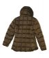 MONCLER (モンクレール) ショートダウンコート ブラウン：24800円