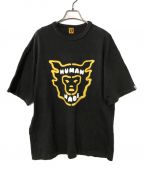 HUMAN MADEヒューマンメイド）の古着「プリントTシャツ」｜ブラック