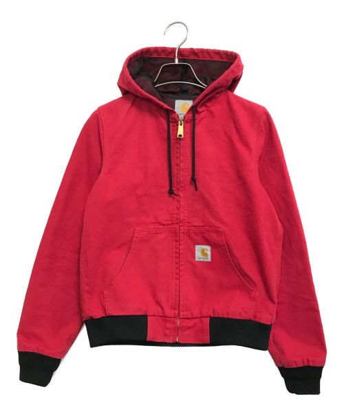 CarHartt（カーハート）CarHartt (カーハート) アクティブジャケット レッド サイズ:Sの古着・服飾アイテム