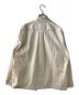 and wander (アンドワンダー) dry rip shirt jacket ホワイト サイズ:Ⅼ：12000円